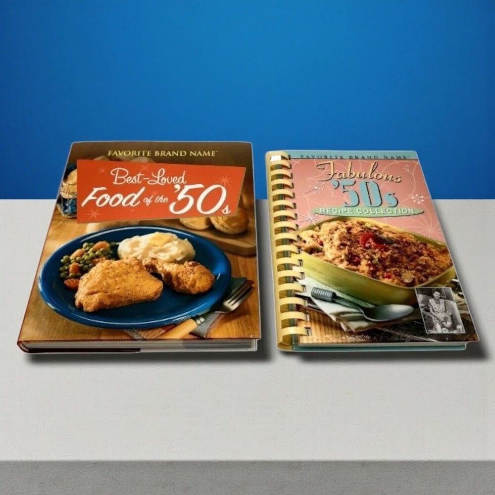NEW Cookbooks: 1950s Retro Recipes Best-Loved Food and Fabulous '50s Collection